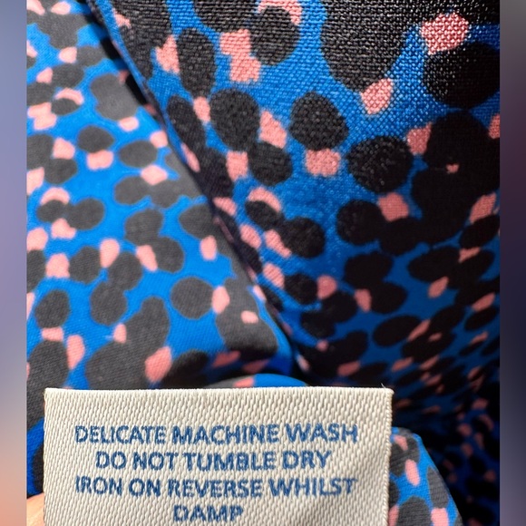 BODEN dress US 8 midi length print tailored fitted sheath dress - Picture 10 of 11